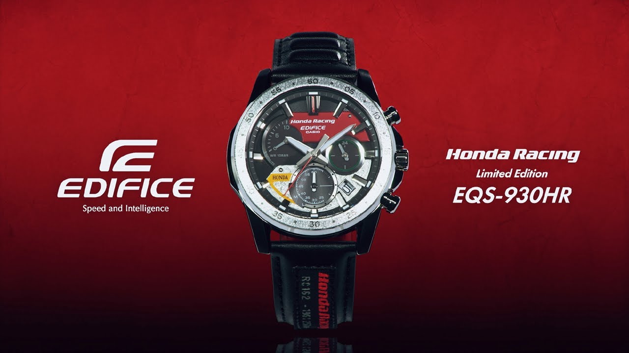 CASIO EDIFICE Honda Racing Limited Edition EQS-930HR-1A -