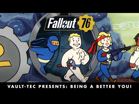 Fallout 76 – Vault-Tec Presents: Being a Better You! Perks Video