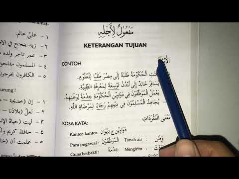 BELAJAR BAHASA ARAB | MATERI 1 | KETERANGAN TUJUAN