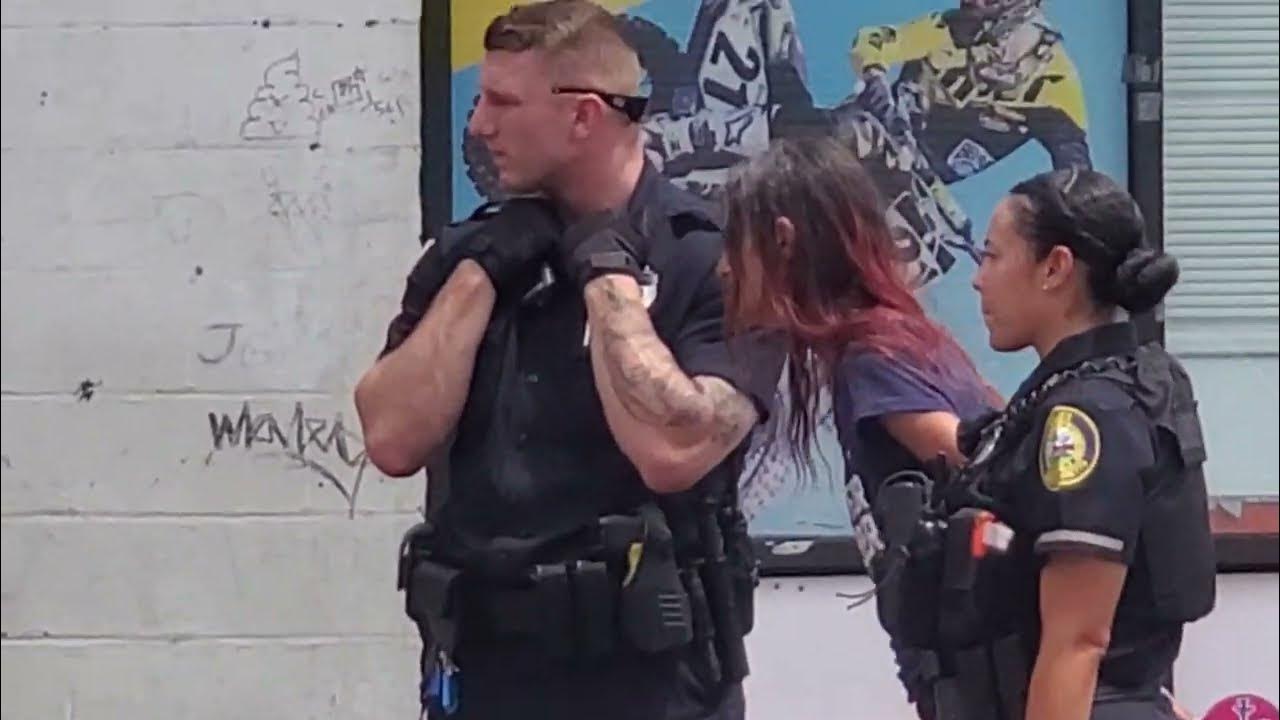 arrested for a warrant! Lowell P.D YouTube