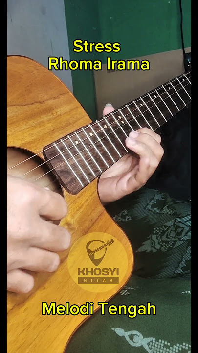Melodi Lagu Rhoma Irama - Stress #gitarmelodi #melodidangdut #rhomairama