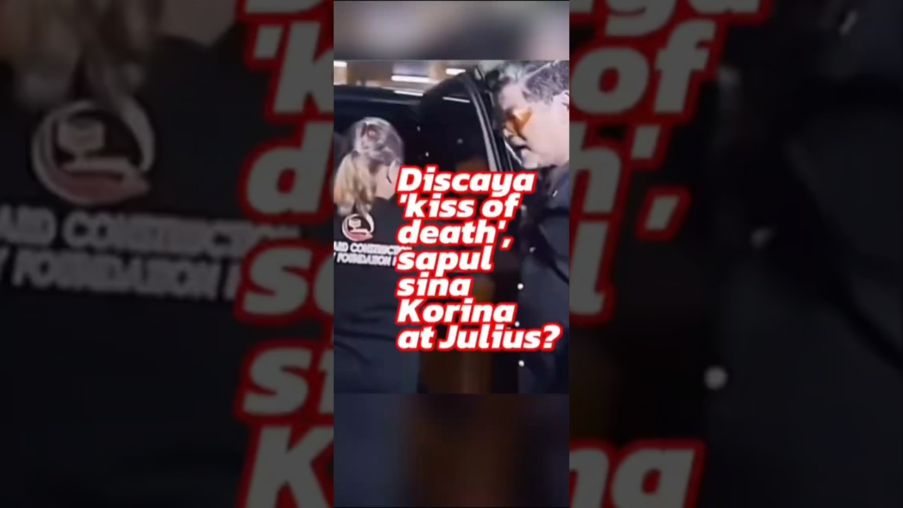 Discaya 'kiss of death', sapul sina Korina at Julius?