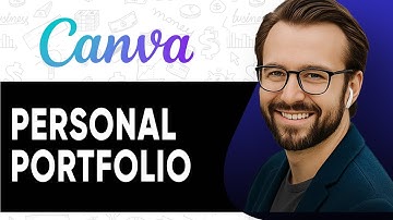 How To Make A Personal Portfolio Using Canva (2025) | Tutorial for Beginners