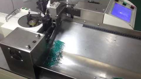 YH-R1N Single head twist wire terminal crimping machine video (ultra short line)