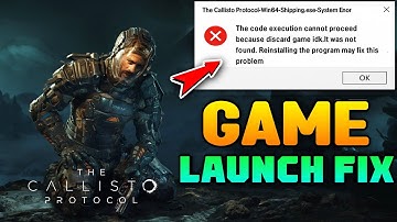 How To Solve The Callisto Protocol | discord_game_sdk.dll Problem | Easy Guide