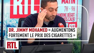 Dr. Jimmy Mohamed favorable à une hausse de 4 euros pour le prix du paquet de cigarettes