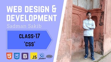 Web Design & Development Bangla Tutorial | Class-17