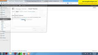 Waroeng Developer Tutorial: WP with XAMPP - Install Wordpress Theme