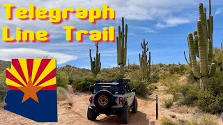 Bronco and 4Runner on Telegraph Line Trail