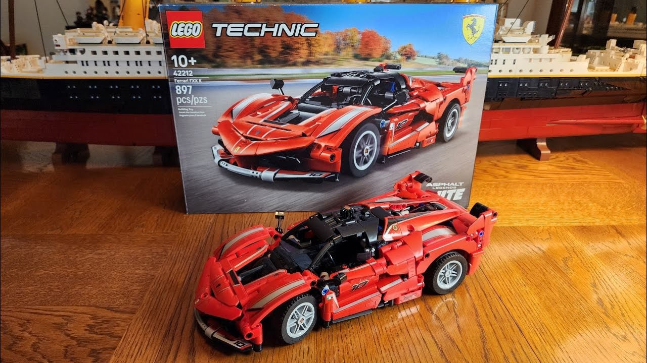 Lego Technic Ferrari FXX K Set 42212 Build and Review