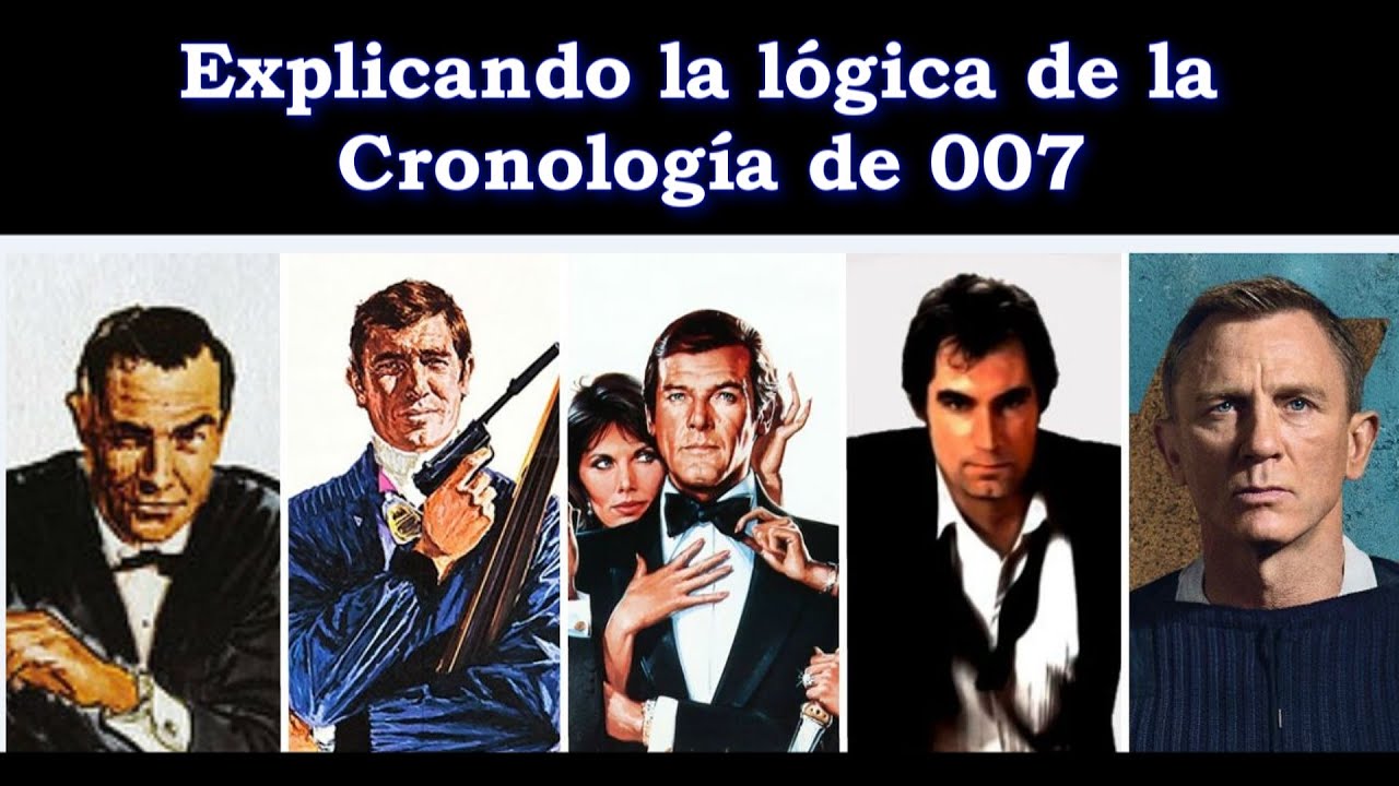 ¿Cómo funciona la cronología del universo de James Bond? — Mr. Andy Flick