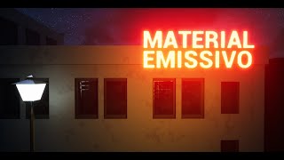 Aprenda como fazer material emissivo Unreal Engine 5