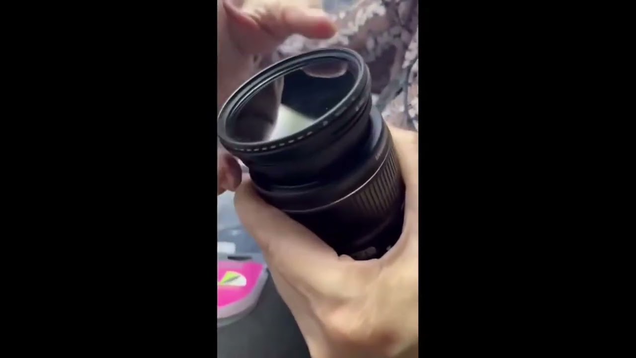 Variable ND Filter for Camera Adjustable Neutral Density Lens Filter (ND2