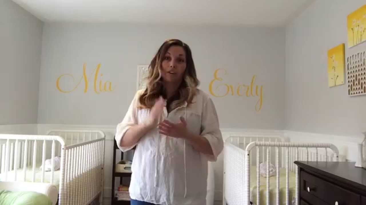 Twin Nursery Tour and Tandem Feeding Tutorial