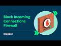 How to Enable or Disable “Block All Incoming Connections” in Windows Firewall (w/ SCREEN RECORDING)