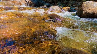 Gorgeous Clear Water Screensaver 4K (No Sound) — South Clear Creek Guanella Pass, Colorado