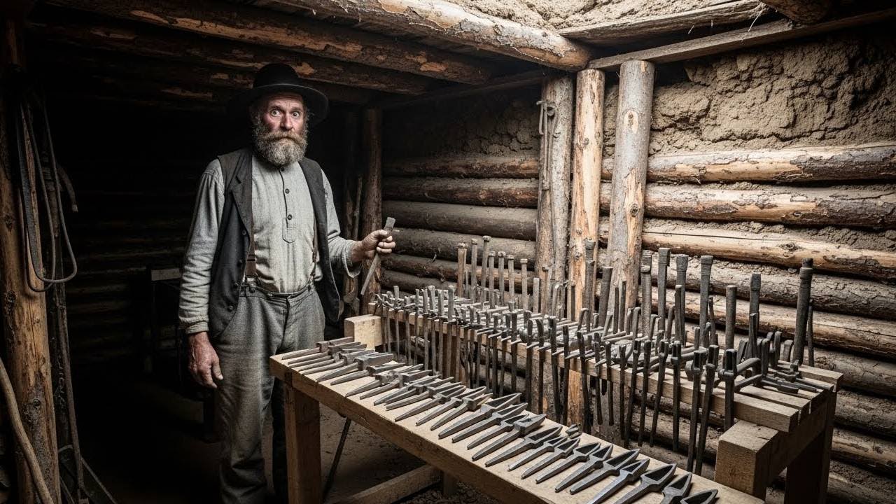 Settlers Thought His Underground Shed Was Overkill — Until His Tools Never Rusted Through 5 Winters
