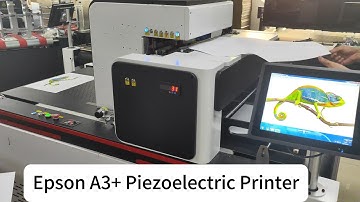 #digitalmarketing #epson Robotjet Epson A3+ Piezoelectric Single Pass Digital Printer!