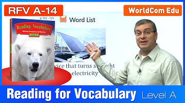 Learn English | Reading for Vocabulary | Level A | Lesson 14 |  Brian Stuart  (미국교과서)