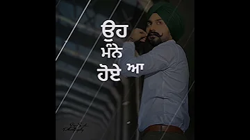 Jatt Kihne Akhna Jaskaran Riar 🔥 Whatsapp Status By Arsh Dhaliwal