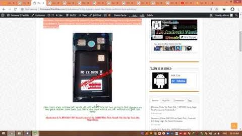 Blackview E7S FRP Unlock Solution With SP Flash Tool With 30MB File Easy Work Solution