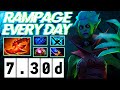 КАЖДЫЙ ДЕНЬ RAMPAGE ЕСЛИ ТЫ ПРОФЕТКА? 7.30 DEATH PROPHET DOTA 2