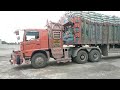 Fm 8j pm 80 ton loaded  pakistani trucker