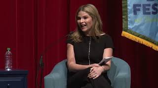 Jenna Bush Hager & John Grisham at the 2022 New Orleans Book Festival