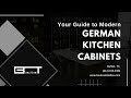 Modern german kitchen cabinets