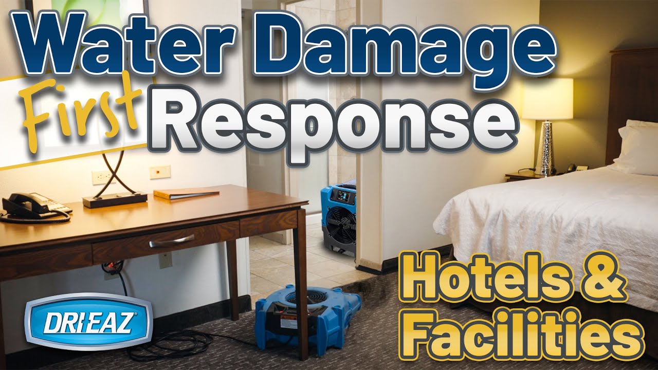 EASY Hotel and Commercial Facility Response to Water Damage Save ⏱