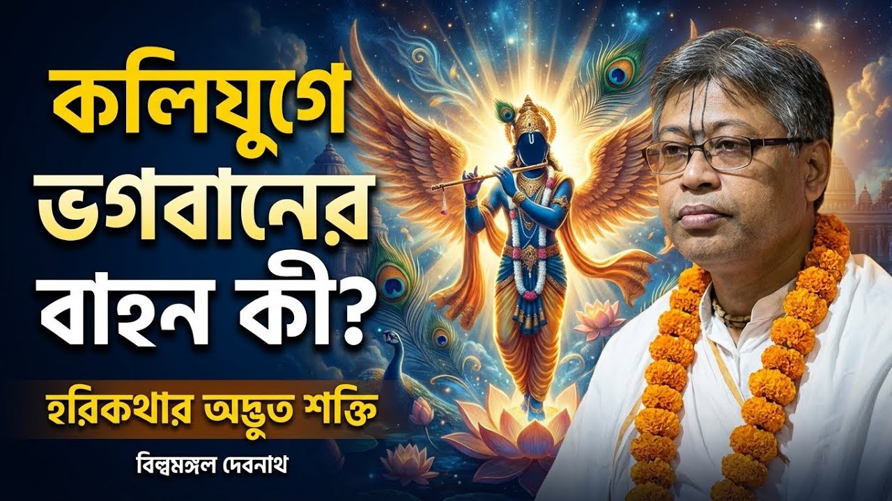 কলিযুগে ভগবানের বাহন কী? হরিকথার অদ্ভুত শক্তি | বিল্বমঙ্গল দেবনাথ ভাগবত পাঠ | Krishna Bhakti Katha