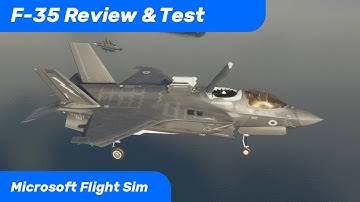 MSFS F-35 Review | Testing advanced features
