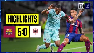 FC Barcelona - Royal Antwerpen | UEFA Champions League | DAZN Highlights