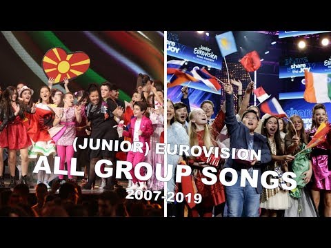 (Junior) Eurovision: All group songs (2007-2019)