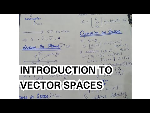 Introduction To Vector
