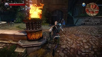 Getting annoyed over loud Witcher 3 NPC