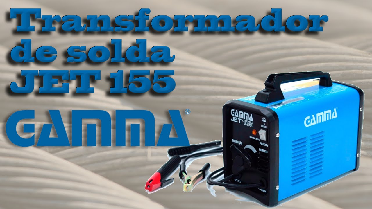 Transformador de solda JET 155 Gamma - YouTube