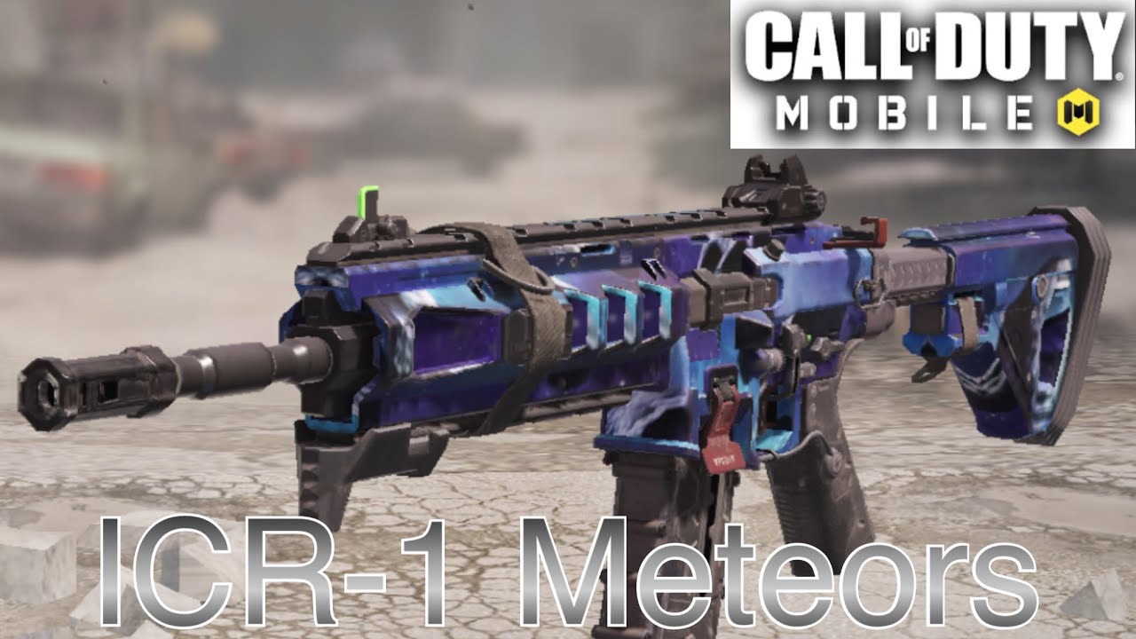 Call Of Duty Mobile Icr 1 Meteors Gameplay Codm Youtube