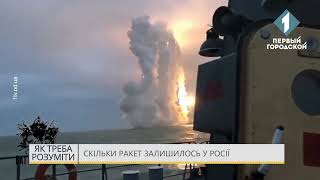 Скільки ракет залишилось у росії