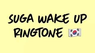 BTS Wake Up Ringtone SUGA
