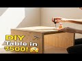 🌿 DIY Bamboo &amp; Plywood Table 🛠️ | Small Space Furniture Idea 2025! #diy #viral #bamboo #plywood 