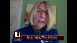 City Council Special Meeting - Thursday April 16, 2020