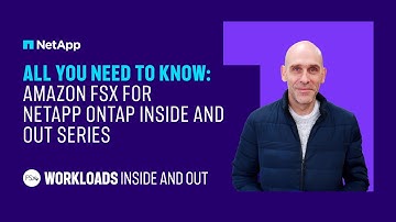 Introducing: Amazon FSx for NetApp ONTAP Workloads Inside & Out
