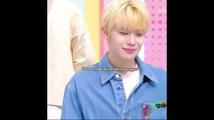 😸#kpop #eunchae #lesserafim #zerobaseone #zb1#interaction #musicbank #aegyo #zhanghao #taerae