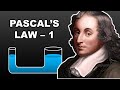 🔴 Pascal's Law (Part 1) || for Class 11 in HINDI