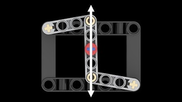 5 Simple Straight Line Linkages Part 1 | Lego Technic