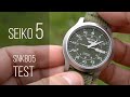 Test vidéo: Seiko 5 - SNK805