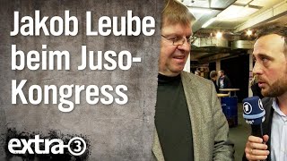 Jakob Leube beim Juso-Kongress