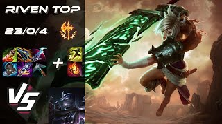 TOP Riven vs Shen - EU Grandmaster Patch 26.6
