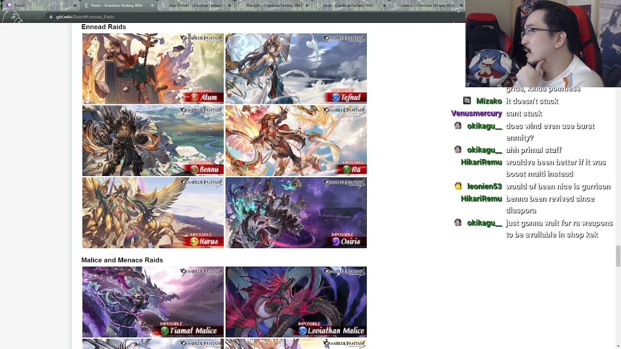 SSR Characters List, Granblue Fantasy Wiki